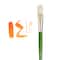 12 Pack: Firenze Long Handle Flat Brush by Artist's Loft®
